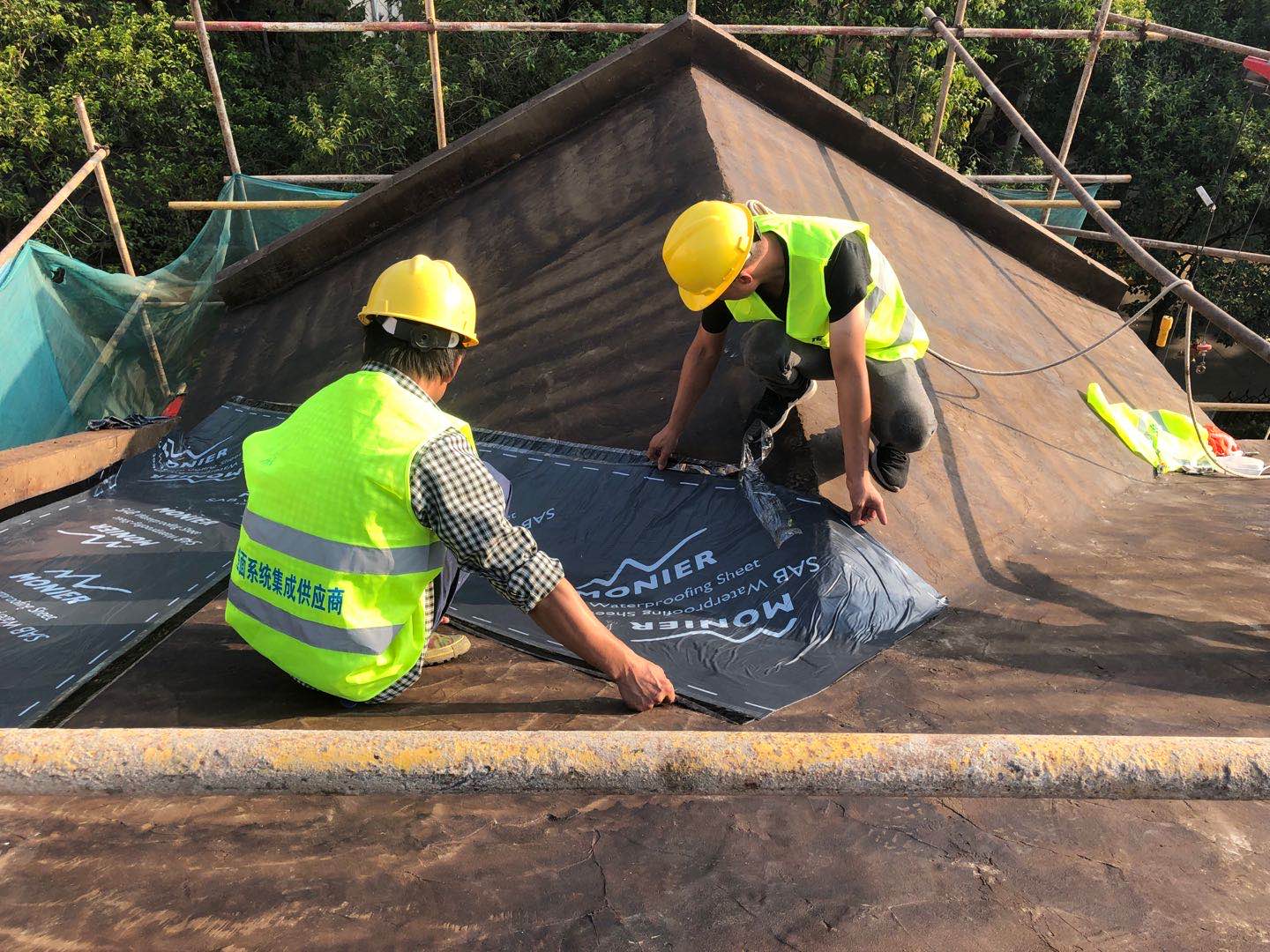 摩利科為無錫威尼斯花園屋面改造項目案例